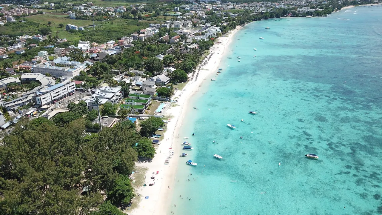 Plaża Trou aux Biches Mauritius