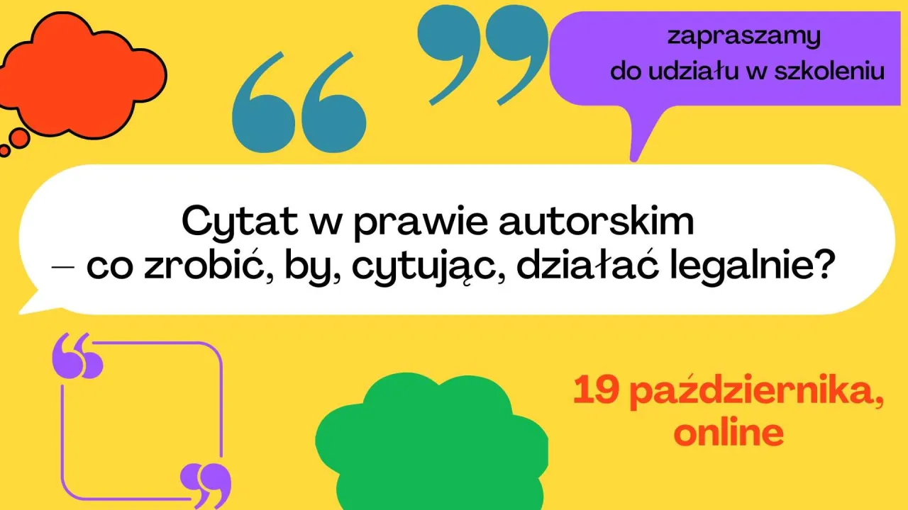 checklist prawo cytatu