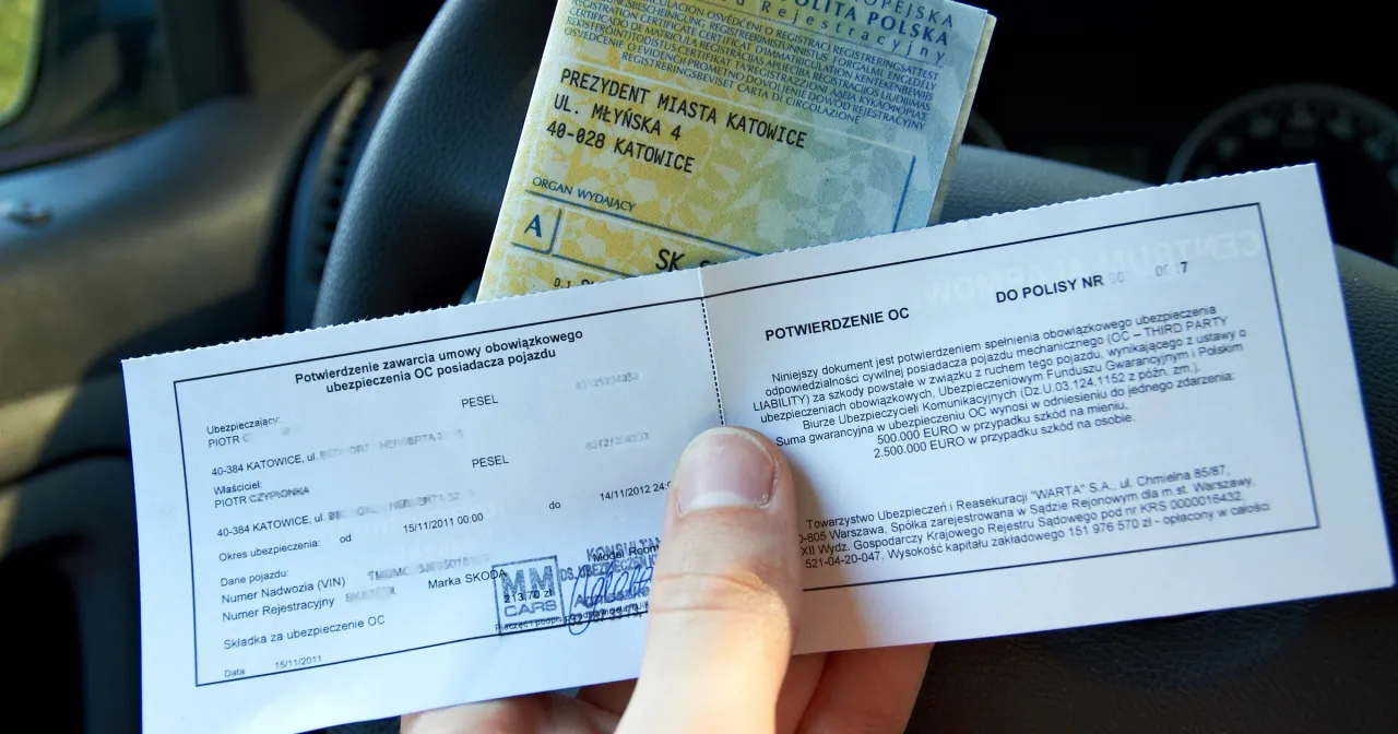 przypomnienie o OC, ubezpieczenie samochodu