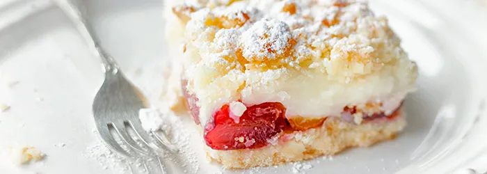 różne ciasta z czereśniami