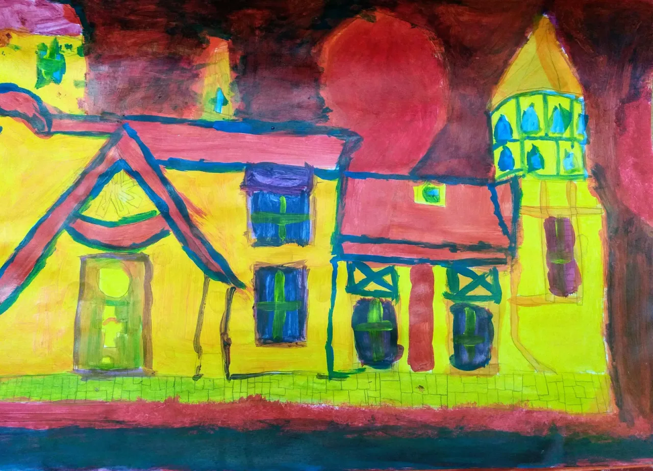 Cechy malarstwa fowistycznego, intensywne kolory