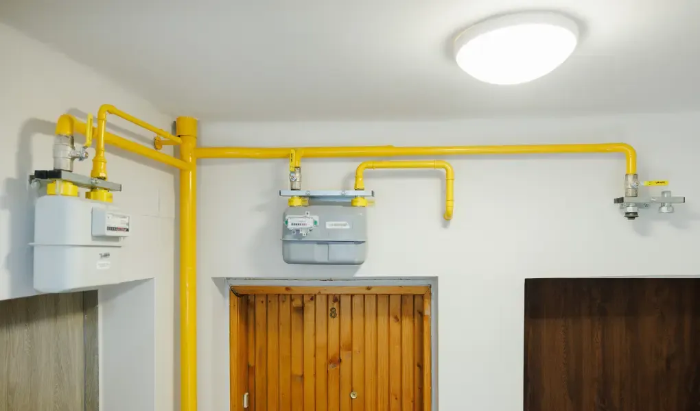 Lokalizacje licznika gazu w budynku