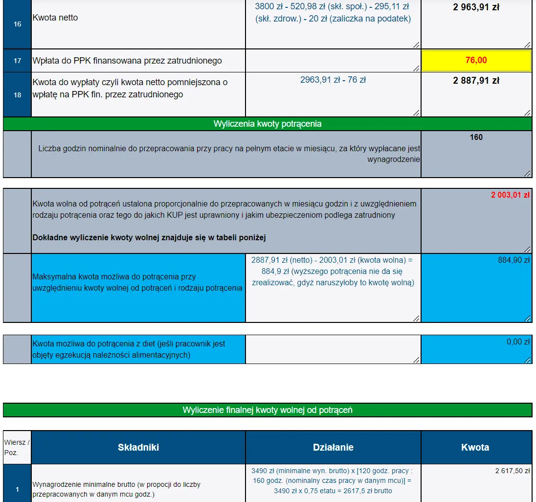 kalkulator wynagrodzenia umowa zlecenie 2026