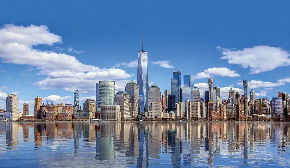 Nowy Jork panorama miasto