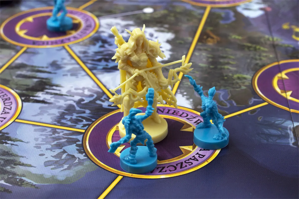 World of Warcraft Wrath of the Lich King A Pandemic System Game figurki bohaterowie