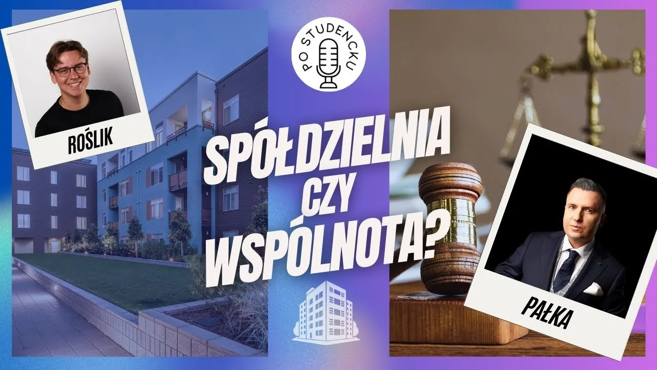 Spółdzielnia mieszkaniowa vs wspólnota mieszkaniowa grafika porównawcza