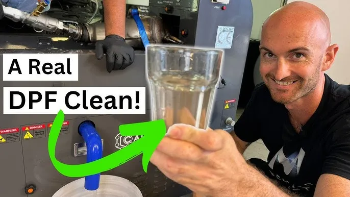 Audi DPF cleaning process or specialized DPF regeneration equipment