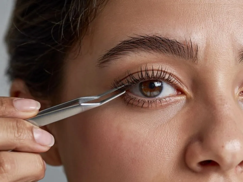 aplikacja rzęs magnetycznych eyeliner krok po kroku