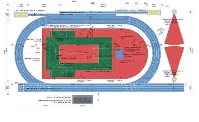 Zdjęcie Ile metrów ma bieżnia wokół boiska szkolnego? Oto zaskakująca długość!