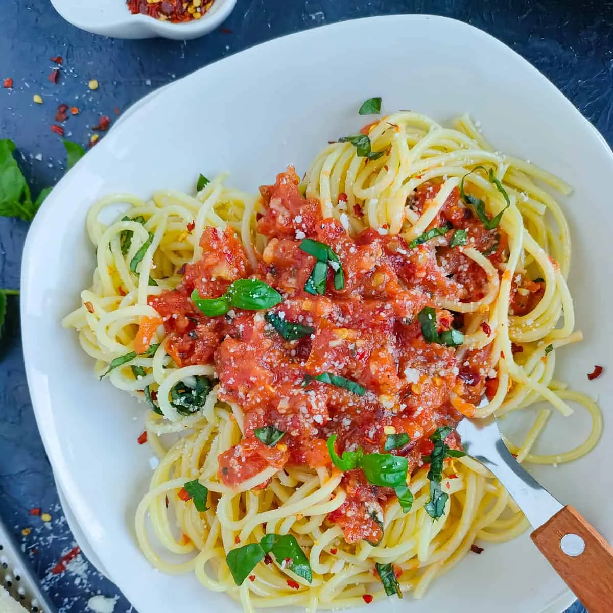 Zdjęcie Prosty przepis na spaghetti arrabiata, które zaskoczy Twoje kubki smakowe