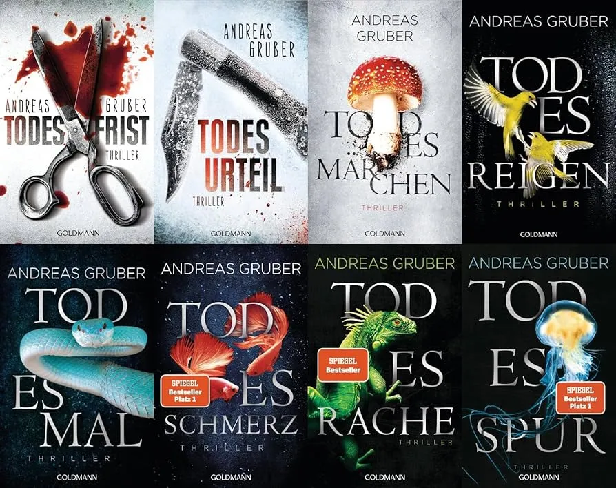 Andreas Gruber B&uuml;cher Reihenfolge Empfehlung