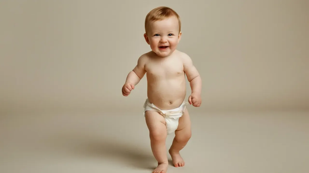 rozdrażnione niemowlę podczas skoku rozwojowego