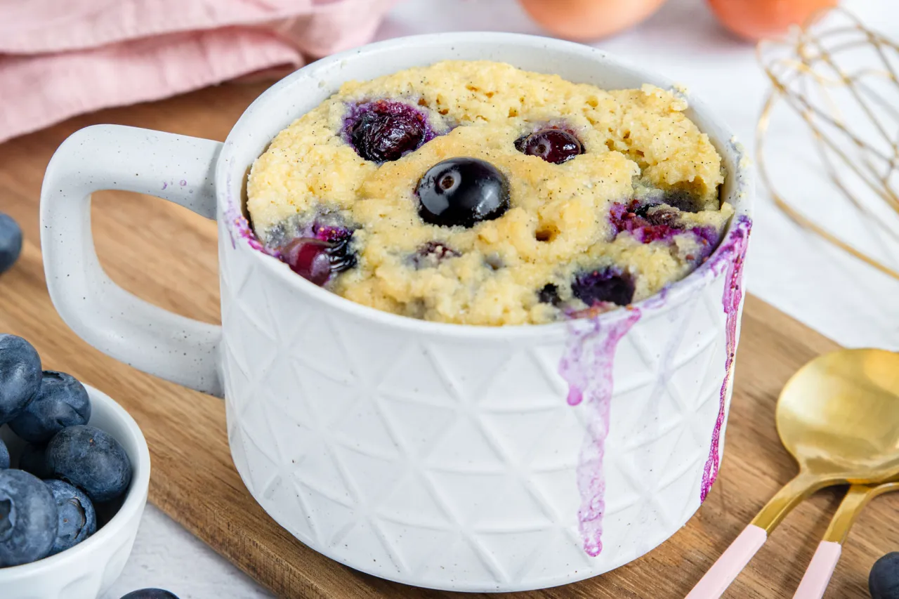 Low Carb Mugcake Mikrowelle