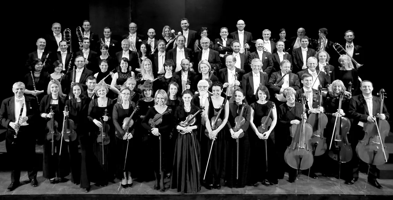 Opera orkiestra przed spektaklem