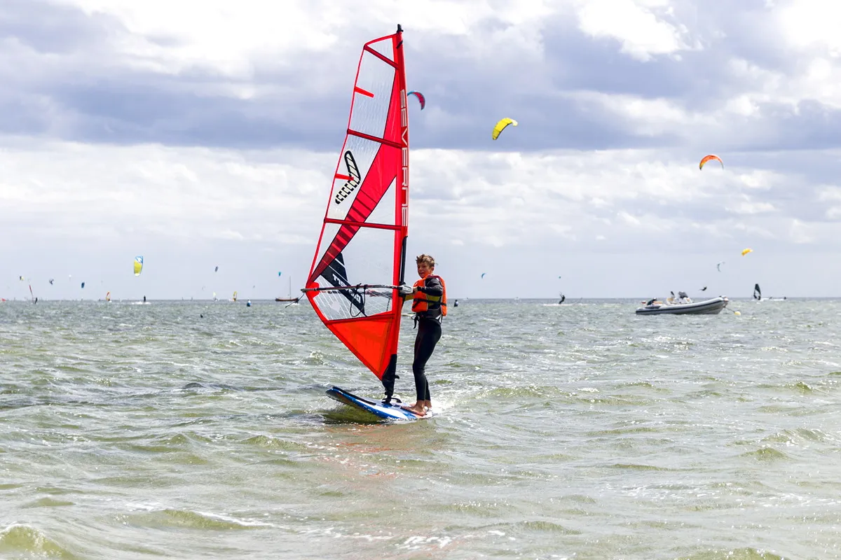 P&oacute;łwysep Helski windsurfing spoty
