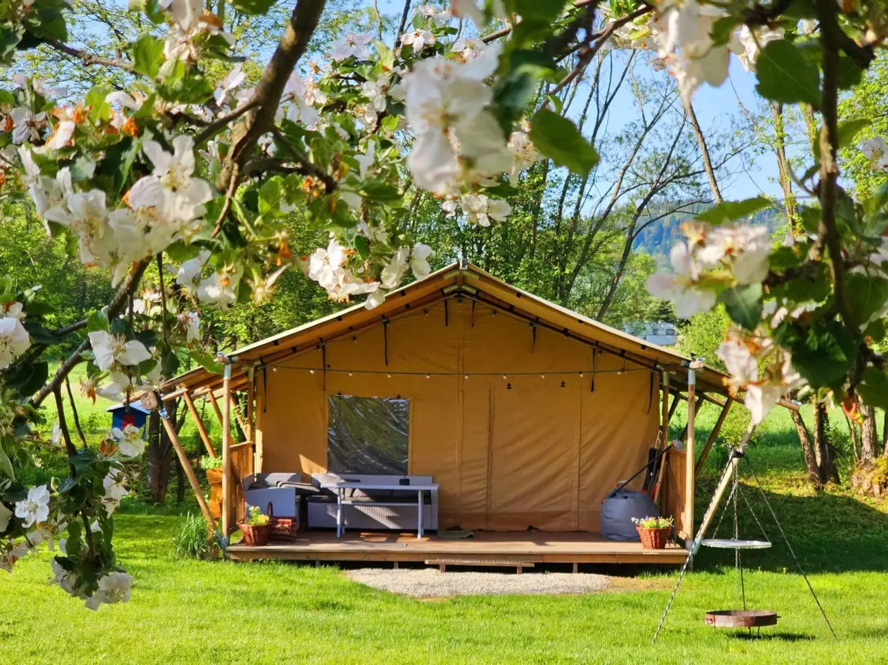 Bieszczady domki agroturystyka glamping