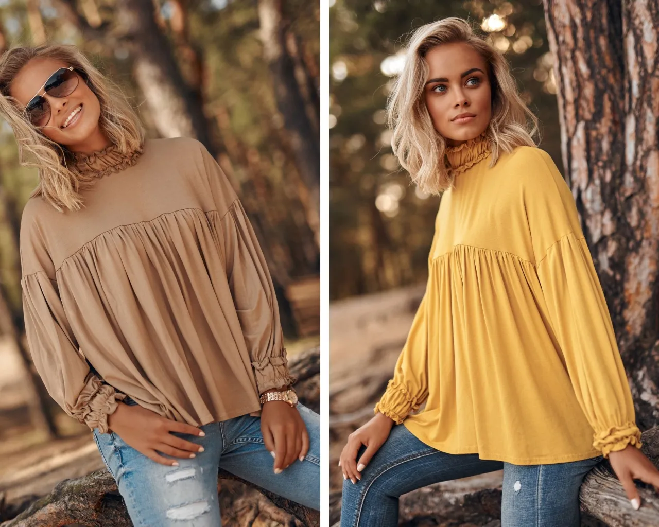 dodatki do bluzki oversize buty biżuteria