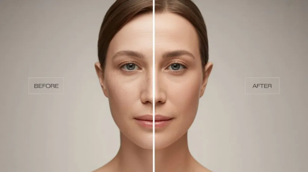 efekty masażu twarzy poprawa cery