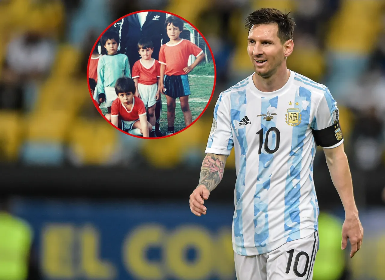 Młody Lionel Messi leczenie hormonu wzrostu