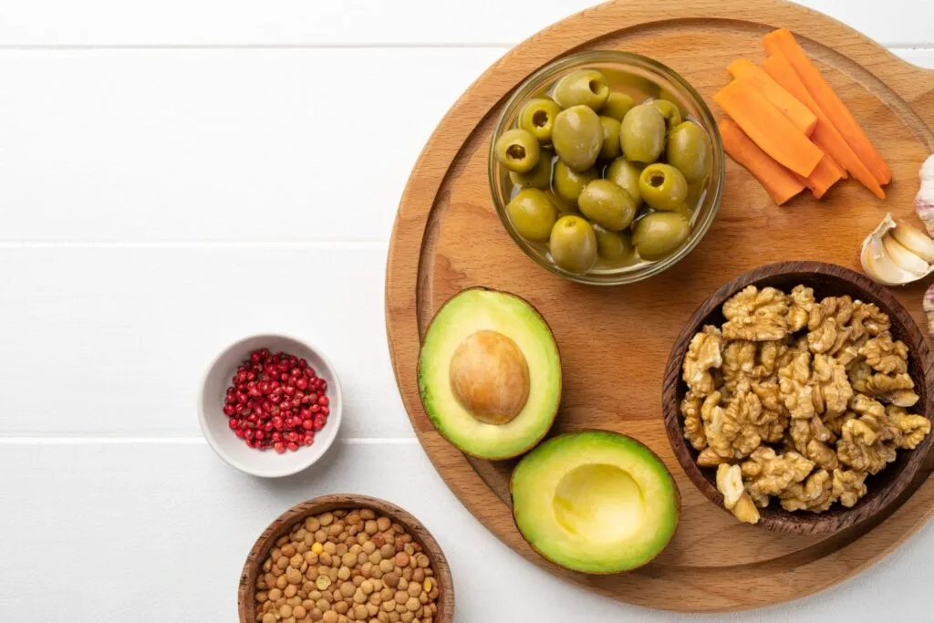 zdrowe tłuszcze w oliwkach przekrój