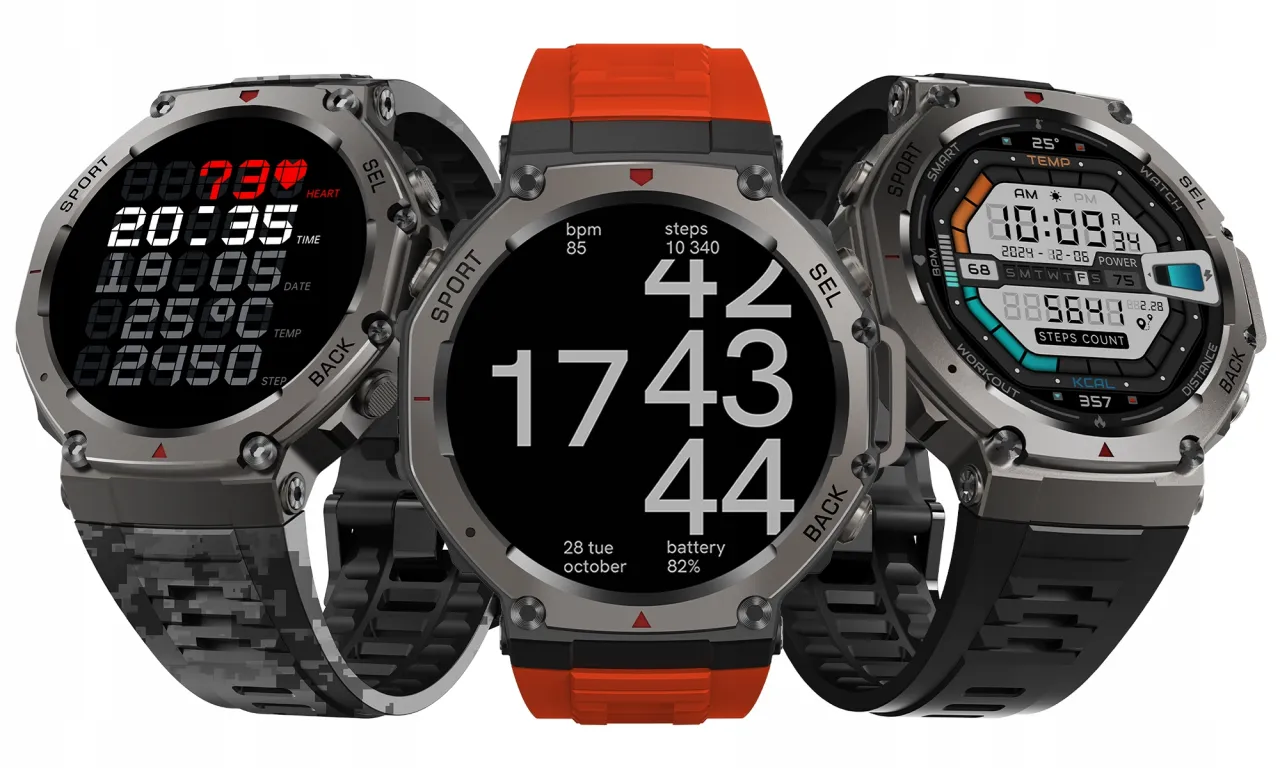 Wodoszczelny smartwatch męski