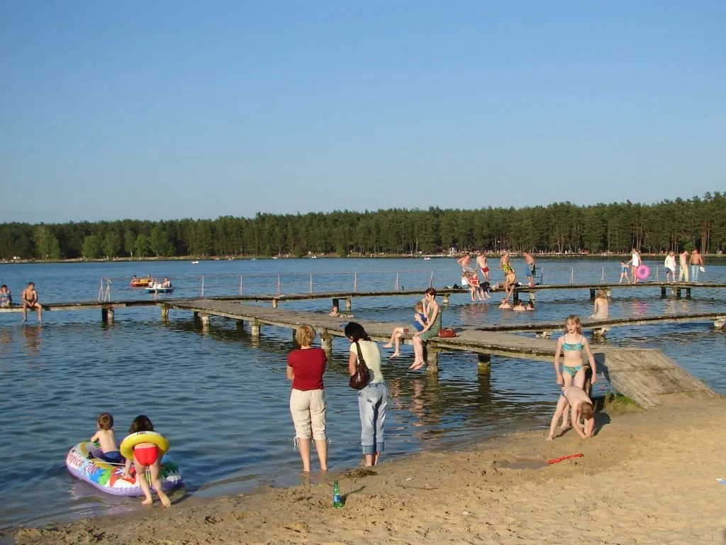 Jezioro Bialskie plaża