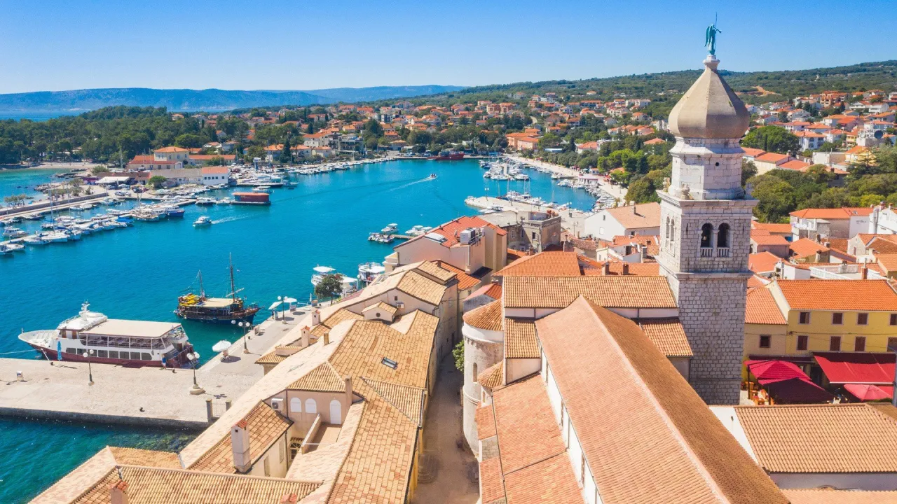 tanie noclegi Chorwacja mapa