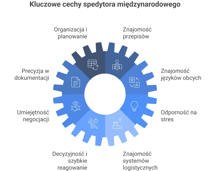 kompetencje spedytora międzynarodowego
