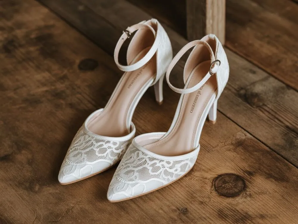 buty ślubne boho kolory materiały