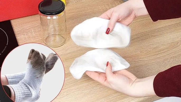 jak składać skarpetki bez rozciągania