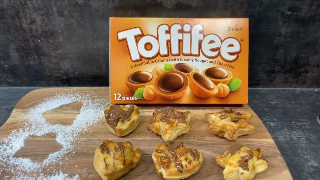 Składniki na ciasteczka z Toffifee