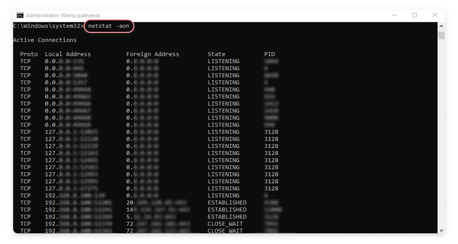 strona internetowa do sprawdzania otwartych portów