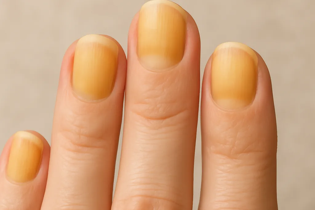 Zdjęcie Żółte paznokcie u nóg: przyczyny, domowe sposoby i leczenie