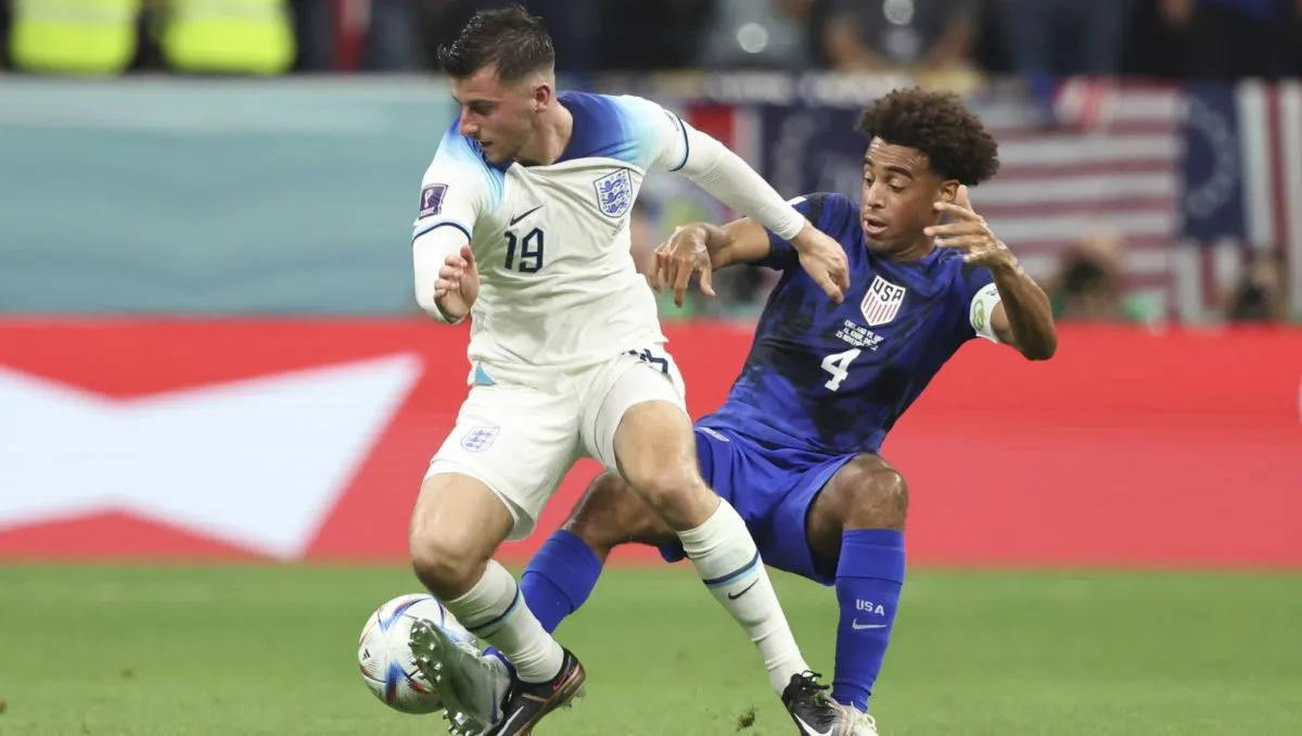 Mecz piłki nożnej Anglia USA Mistrzostwa Świata