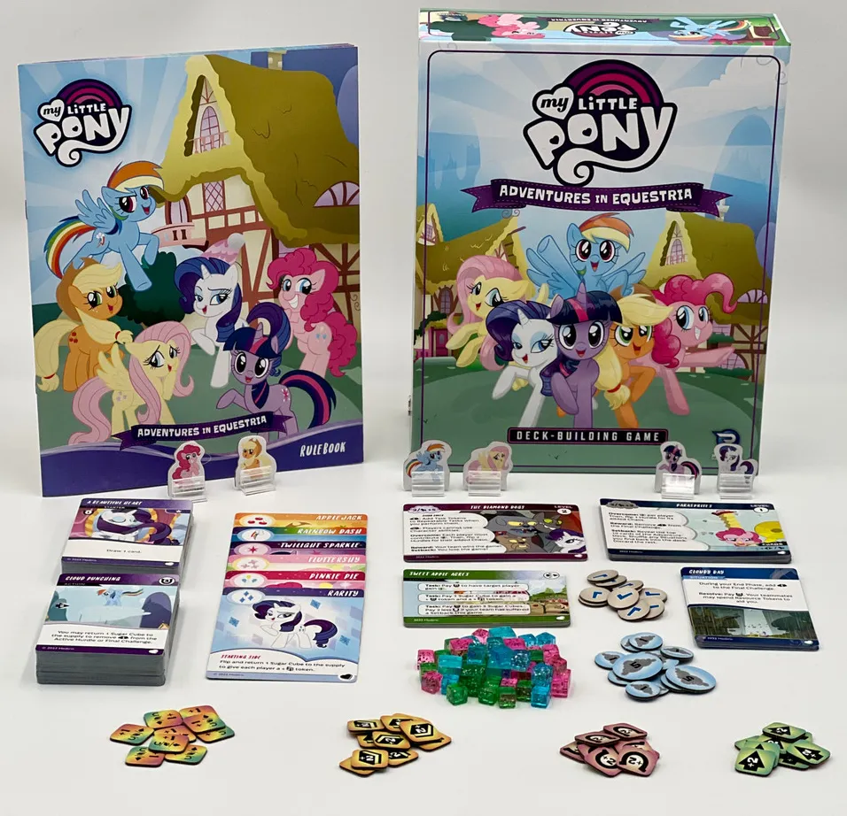 Gry planszowe My Little Pony collage