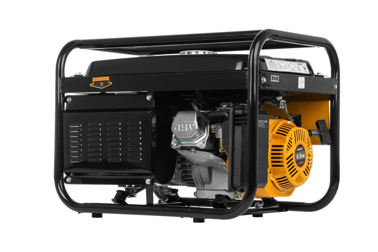 agregat prądotwórczy z zaciskiem uziemiającym