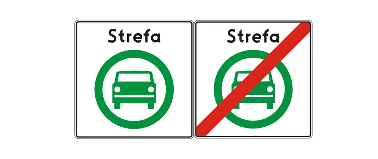 Strefa Czystego Transportu znak