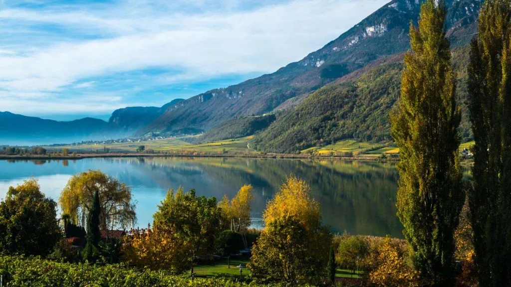 Kalterer See mediterranes Flair