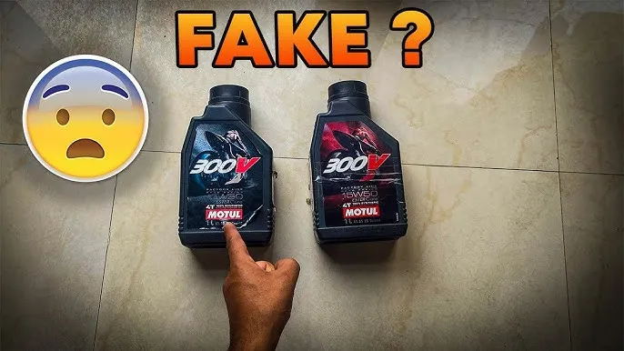 Jak rozpoznać podróbkę Motul 300V