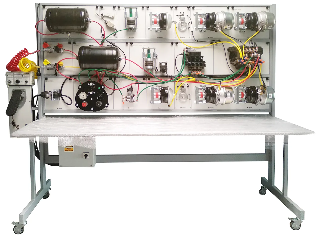 EBS system hamulcowy ciężar&oacute;wki schemat