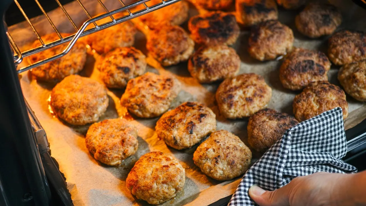 dietetyczne kotlety mielone z piekarnika