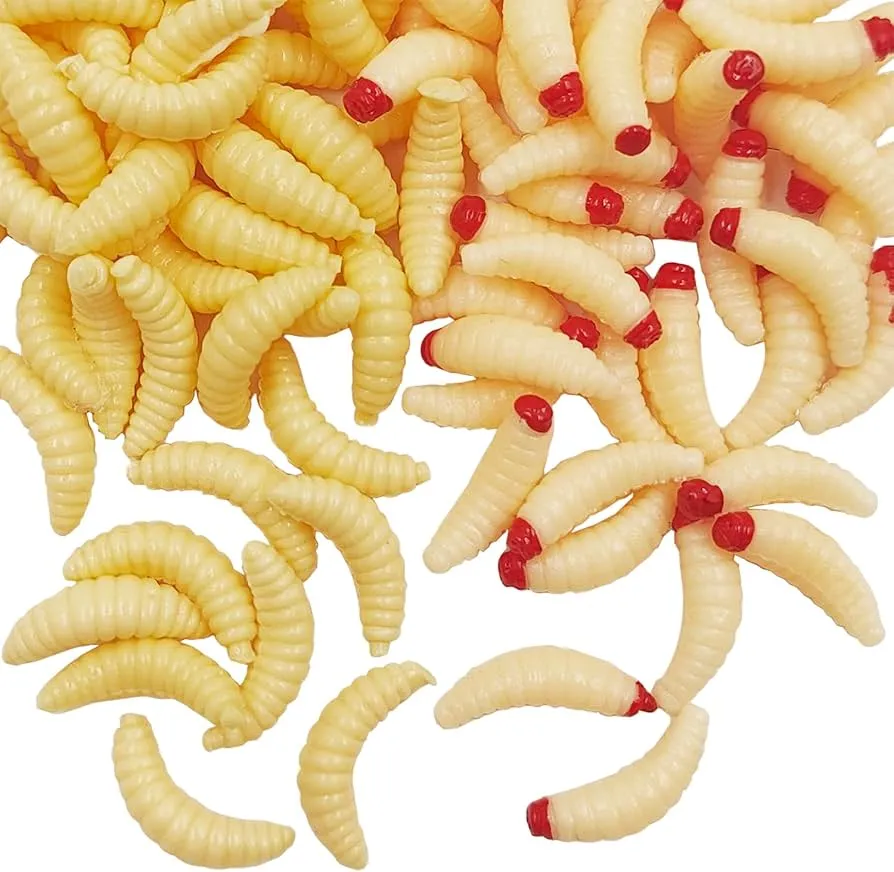 różne robaki wędkarskie przynęty