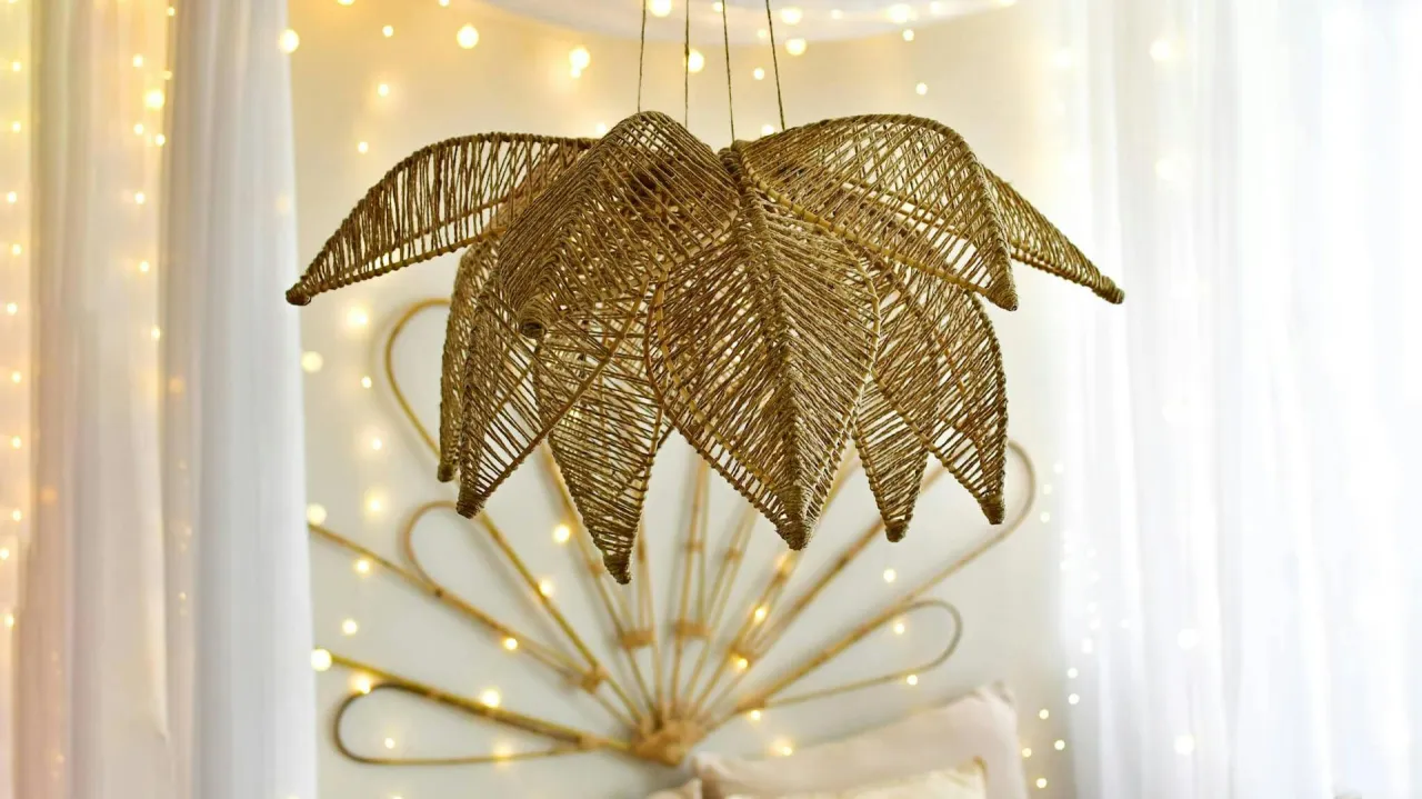 DIY abażur materiały i narzędzia