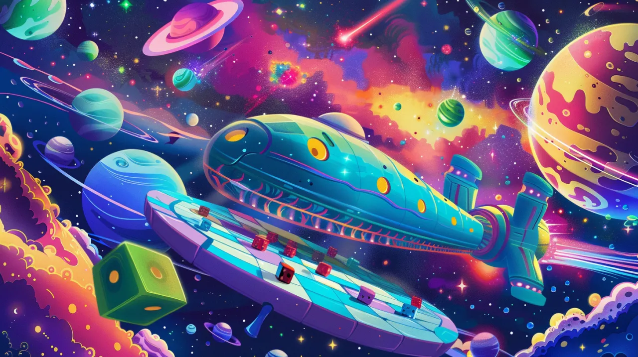Zdjęcie Gry o kosmosie dla dzieci: Odkryj fascynujący świat gwiazd i planet