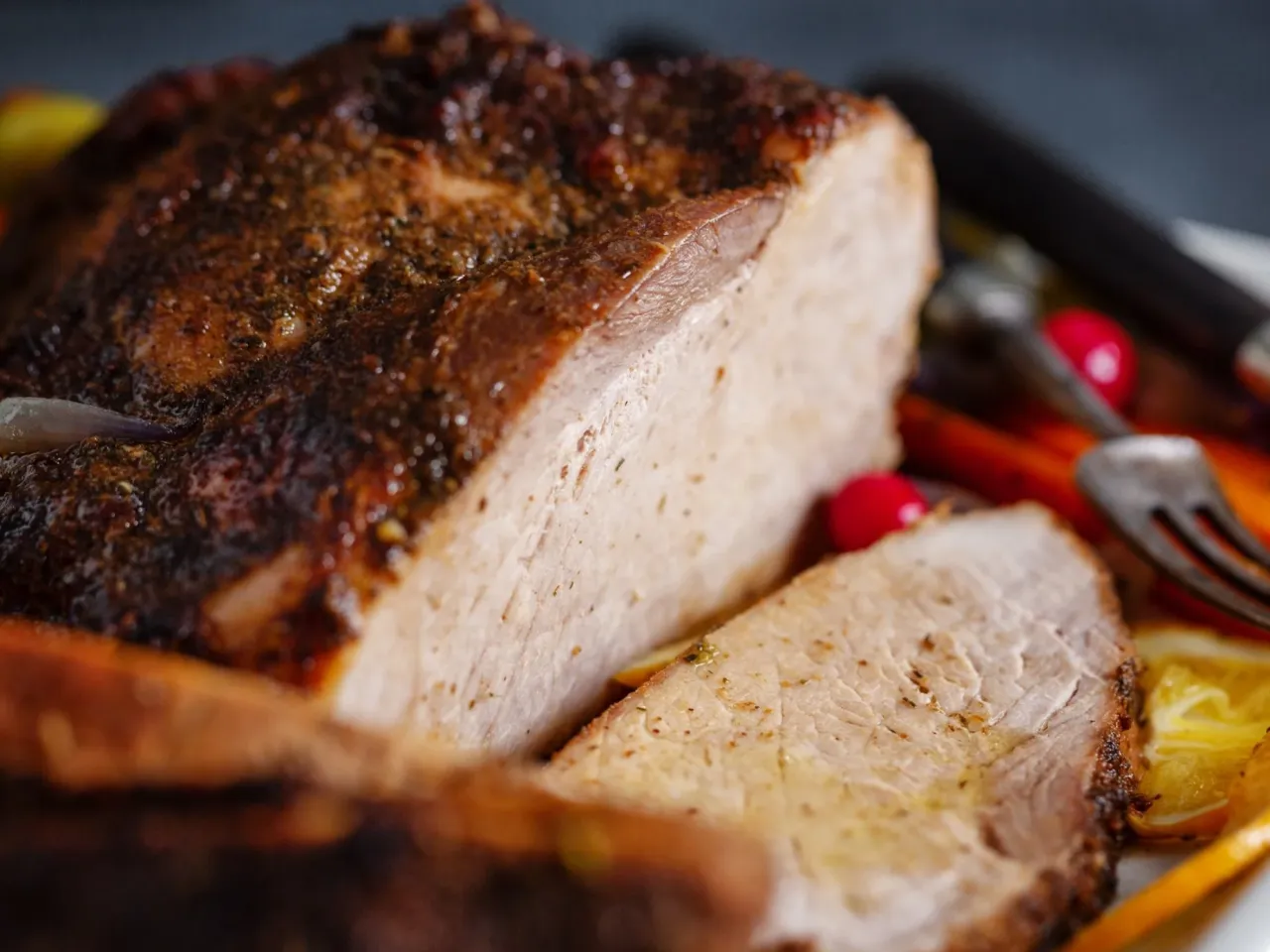 Soczyste, przyprawione mięso pieczone z warzywami. Idealny sposób, jak zrobić dobre mięso na obiad, które zachwyci smakiem.