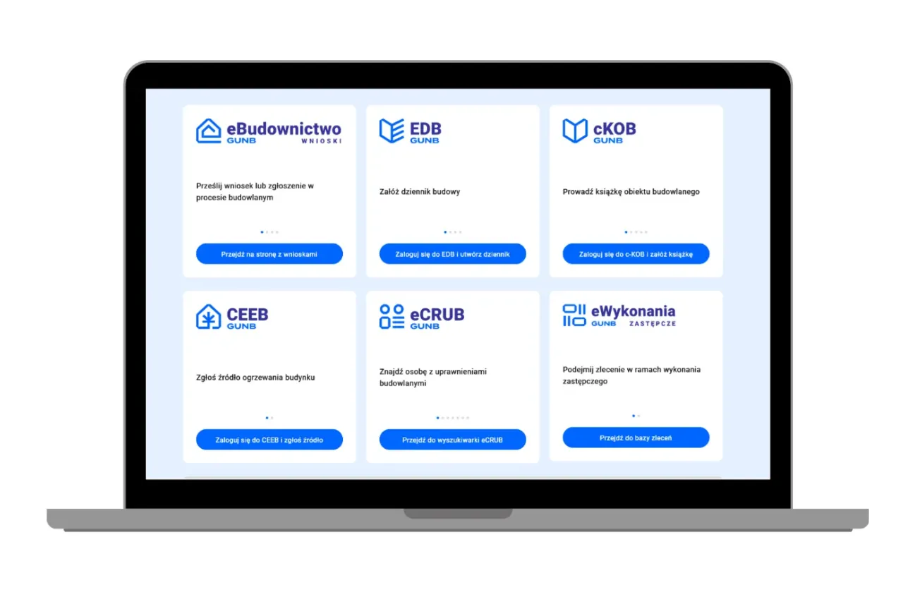 Portal e-Budownictwo strona główna
