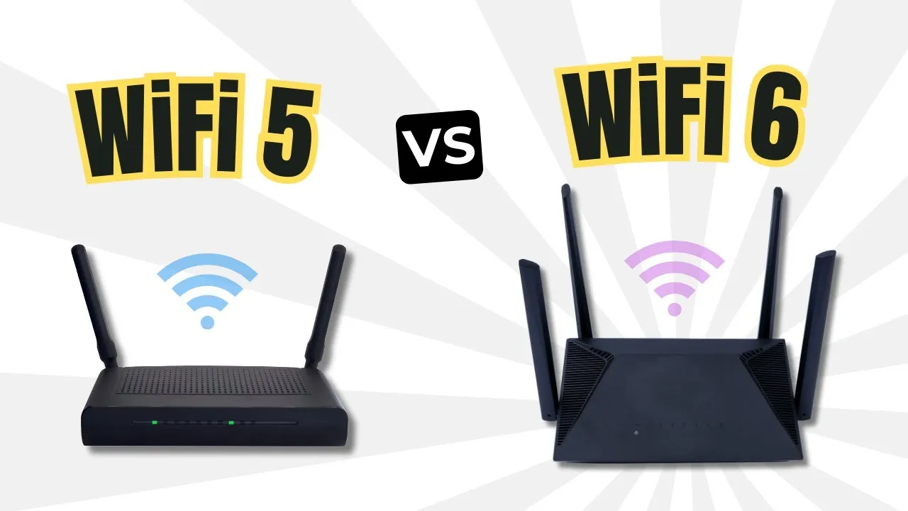 Wi-Fi 6 router vs Wi-Fi 5 comparison
