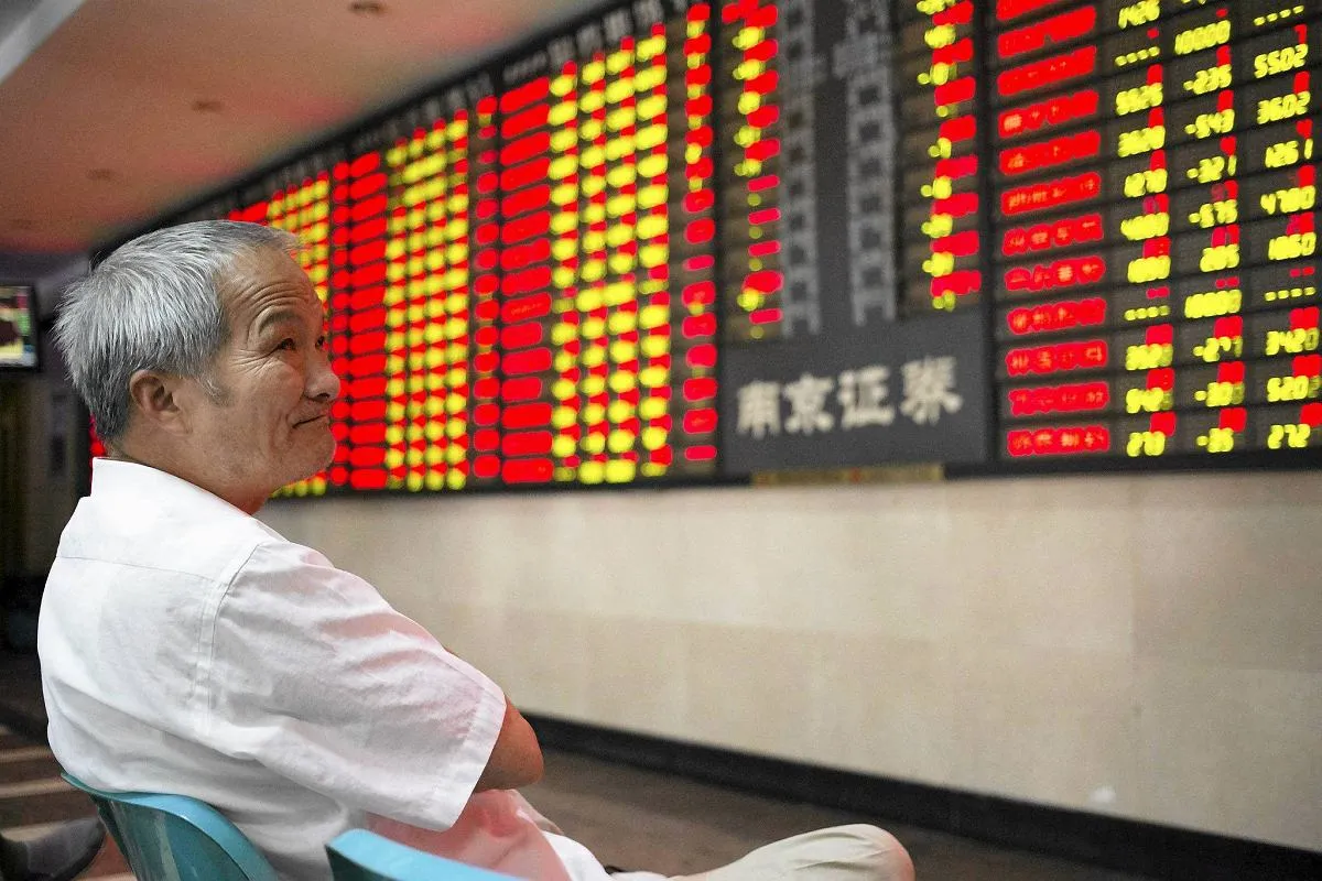 panika na giełdzie inwestorzy