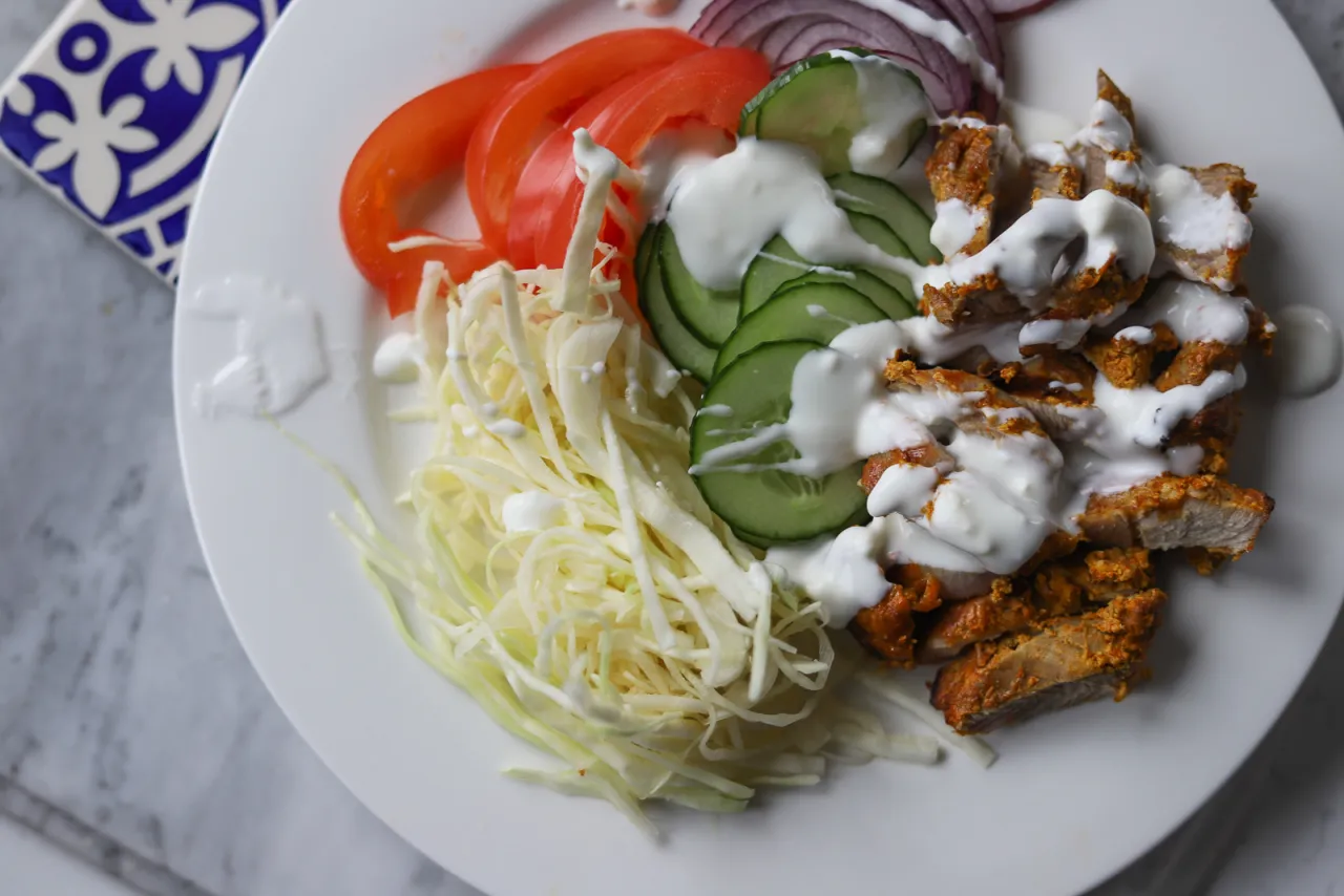 składniki marynaty do ostrego kebaba