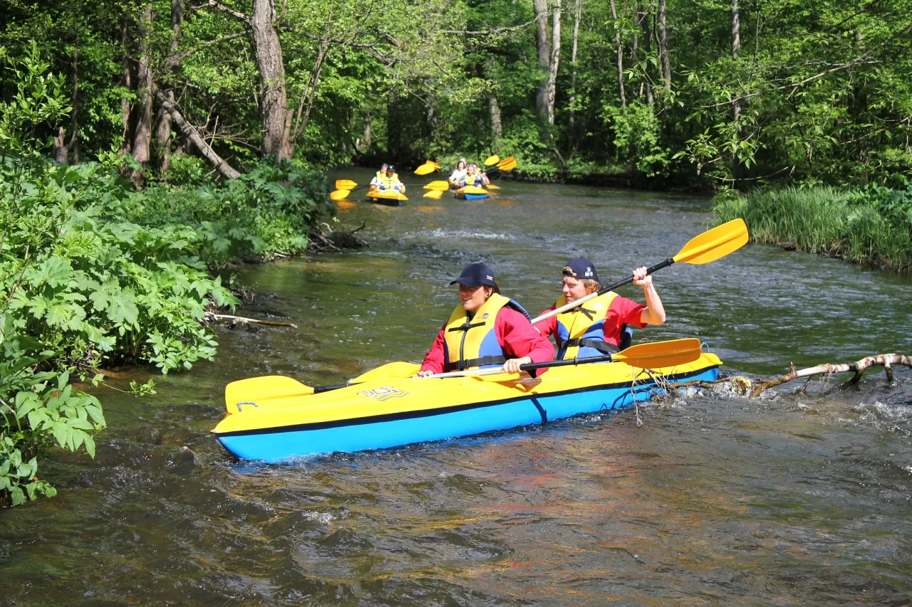 kajaki Rospuda bystrza i spokojne odcinki